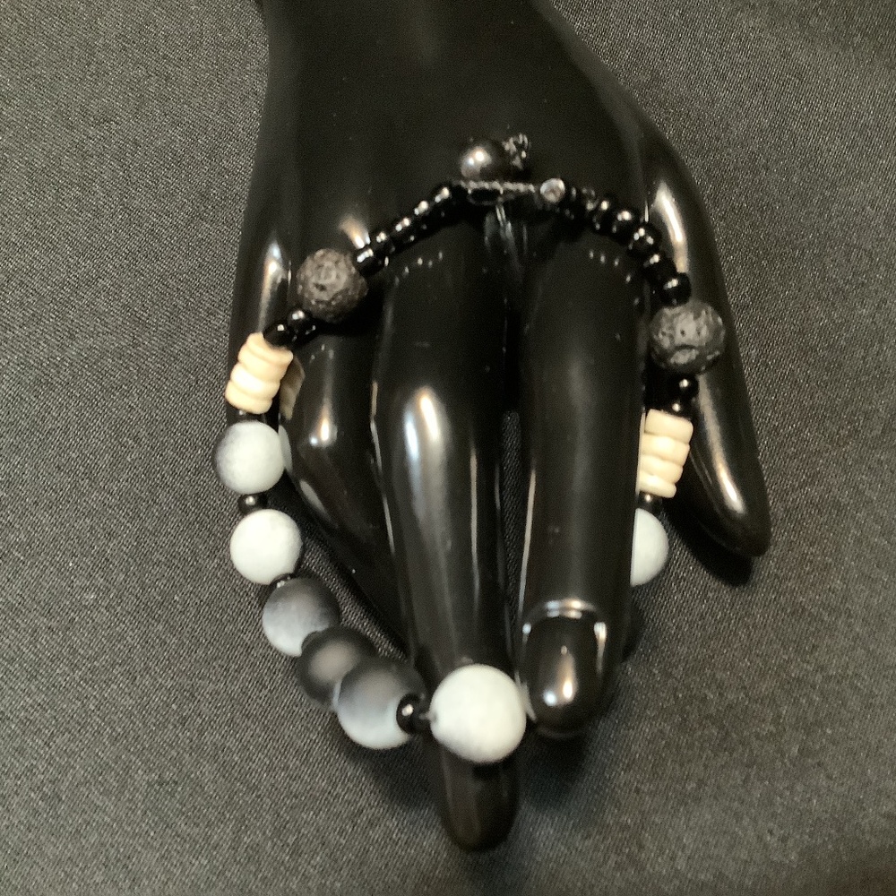Mens cord bracelet
